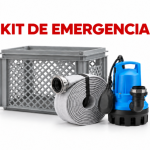 Kit de Emergencia para Inundaciones FLUT-SET con Bomba Sumergible